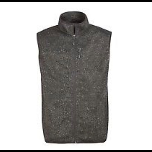 Free Country Black/Gray Sweater Vest Preowned - Picture 6 of 6